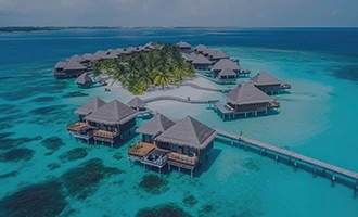 Villas sur pilotis et plongee aux Maldives
